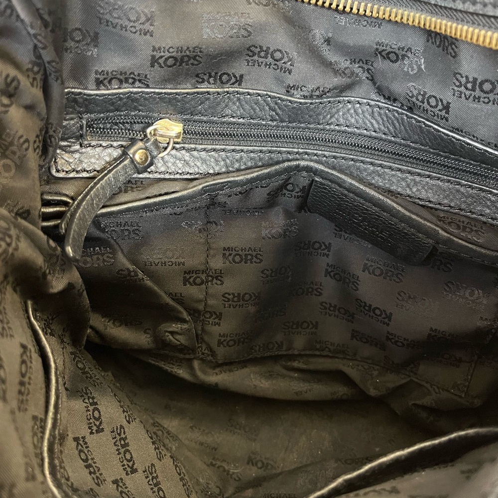 Michael Kors Black Buckle Satchel - Picture 12 of 15
